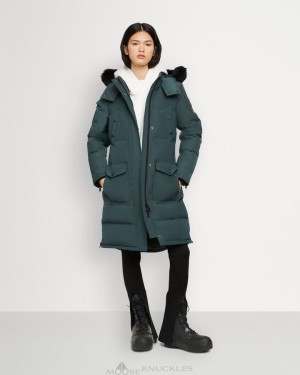 Moose Knuckles Onyx Causapscal Parka Parkas Dames Zwart | ISL953412