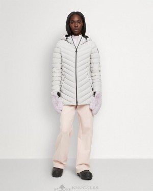 Moose Knuckles Rockcliff Jacket Jassen Dames Grijs | ZHT206915