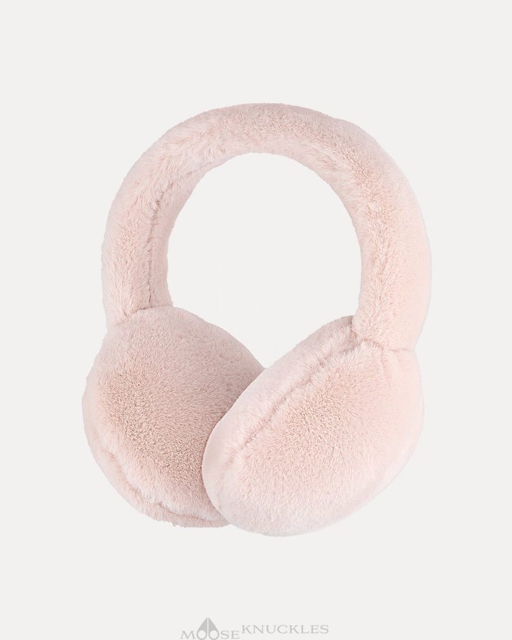 Moose Knuckles Bunny Ear Muff Hoeden Dames Roze | NEC396752