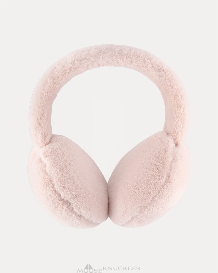 Moose Knuckles Bunny Ear Muff Hoeden Dames Roze | NEC396752