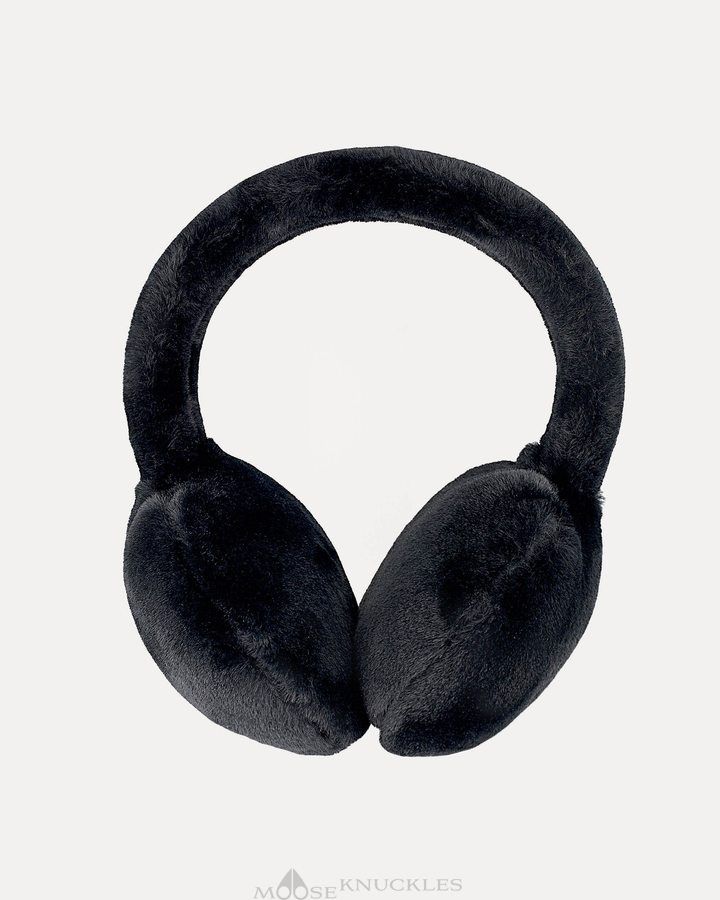 Moose Knuckles Bunny Ear Muff Hoeden Dames Zwart | TBO807435