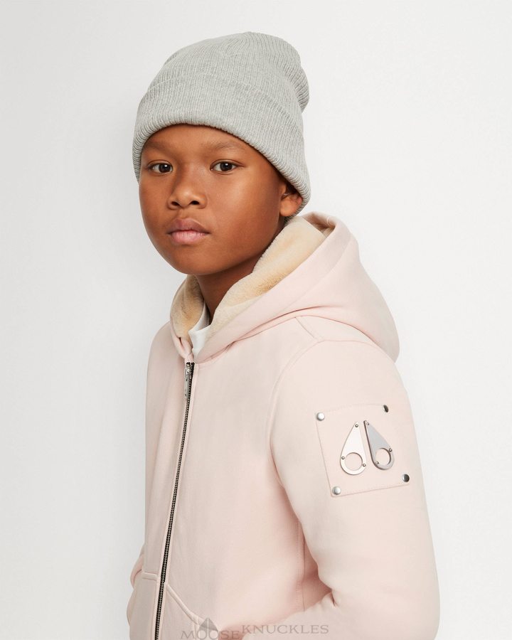 Moose Knuckles Classic Bunny Hoodie Kinderen Roze | YAZ732194