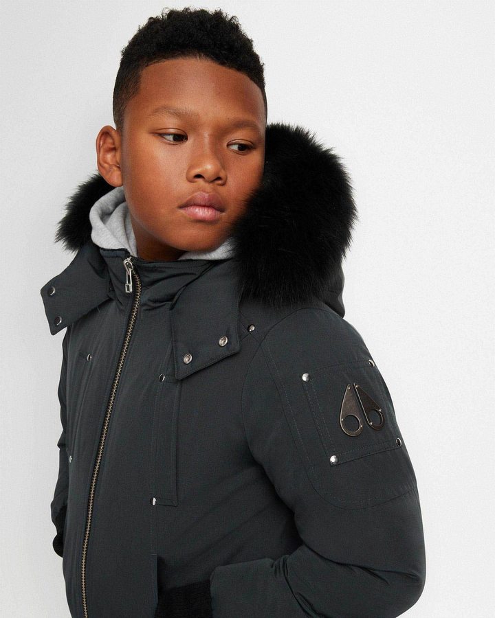 Moose Knuckles Original Bomber Bomberjack Kinderen Granite | DKM216750