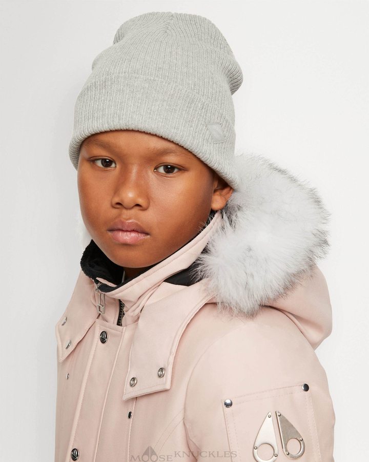 Moose Knuckles Original Parka Shearling Parkas Kinderen Roze | DEJ058273