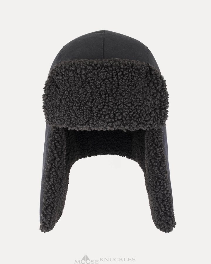 Moose Knuckles Quebec Trapper Hat Hoed Heren Zwart | IKT402835