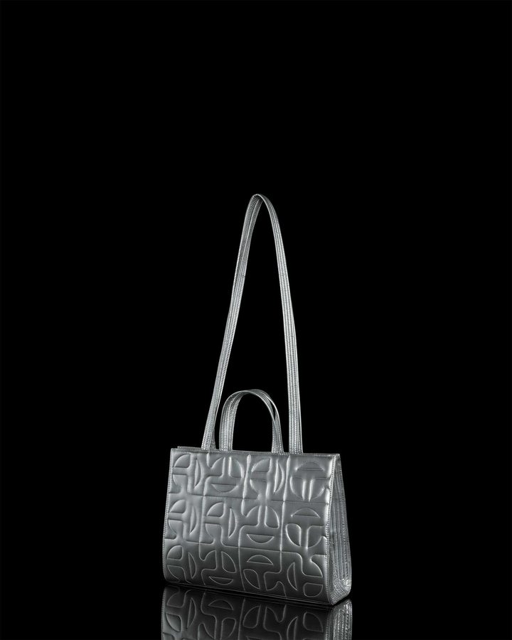 Moose Knuckles Telfar Medium Shopping Bag Tassen Dames Zilver | ZEJ095786