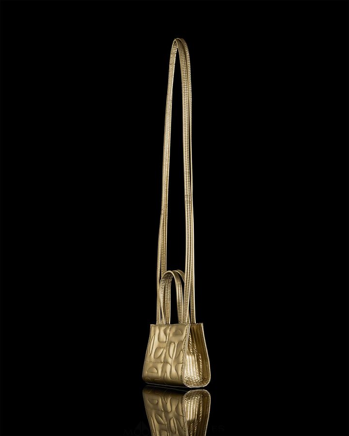 Moose Knuckles Telfar Small Shopping Bag Tassen Dames Goud | VHO658324