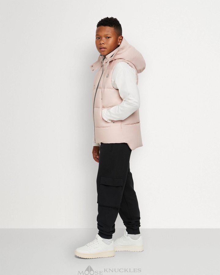 Moose Knuckles Vest Vests Kinderen Roze | EBW371560 