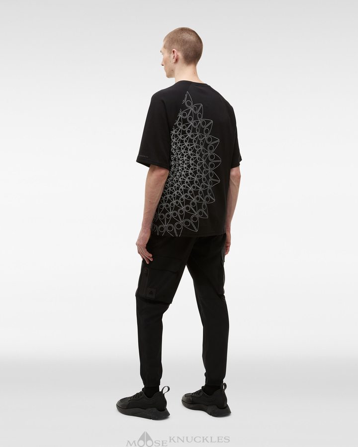 Moose Knuckles Wellesley Tee Tees Heren Zwart | DHR617839